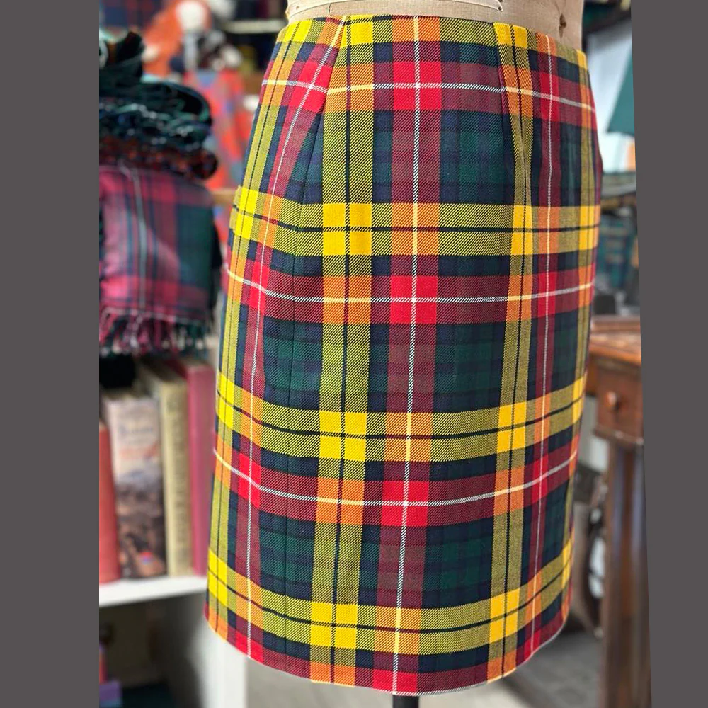 Tartan Straight Skirt - Custom made in your choice of tartan - Image 3